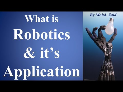 What is Robotics and it&#039;s application in English || All about robot