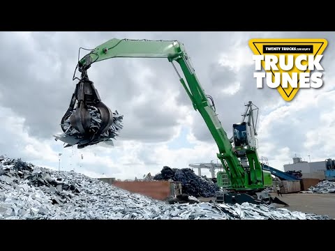 Material Handler for Children | Truck Tunes for Kids | Twenty Trucks Channel