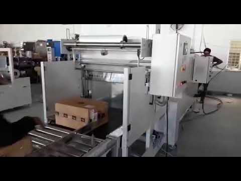 Shrink pack machine for shipper carton