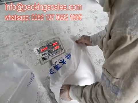 Auto Bagger 10-50kg - Bag Filling Open Mouth Bags flour packaging scales