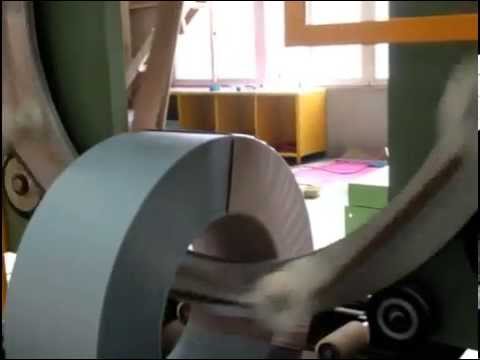 Steel coil packaging machine,slitted coil wrapping machine