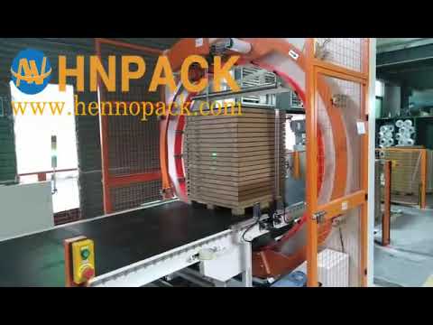 Up to 2000mm diameter Horizontal orbital stretch wrapping machine