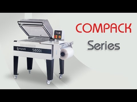 Manual L Sealer Shrink Machine - COMPACK 5800i Series