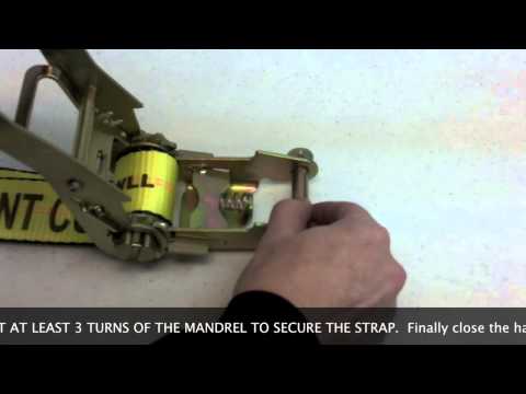 How To Thread A Ratchet Strap