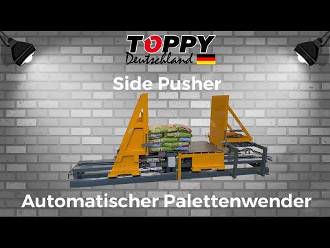 Automatischer Palettenwechsler &quot;Side Pusher&quot; (DEMO-MASCHINE)