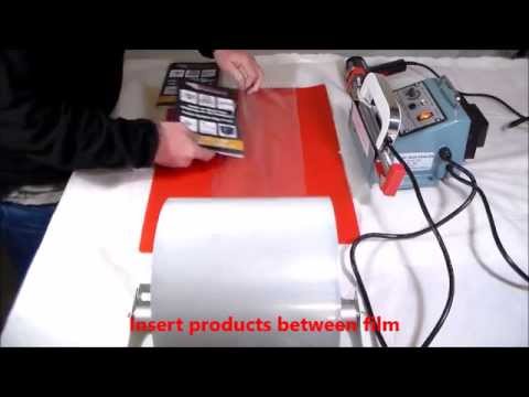 Portable I Bar Shrink Machine Demo