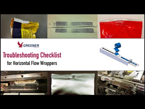 Troubleshooting Checklist for Horizontal Flow Wrappers