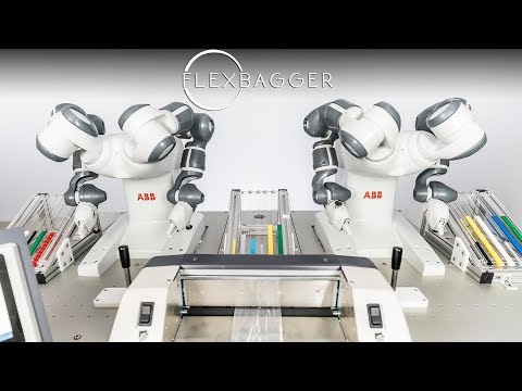 ABB Robotics IRB 14000 YuMi® + Autobag / FlexBagger by House of Design Robotics