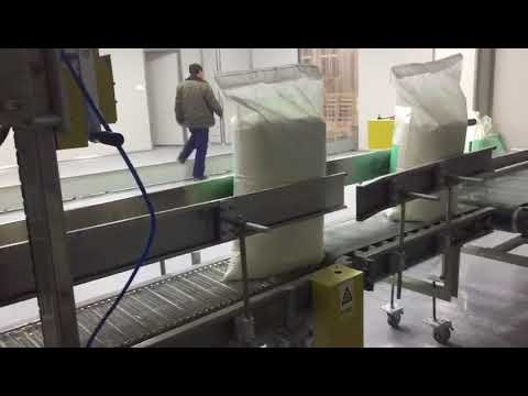 Automatic 25kg-50kg woven bag Starch Packing Line