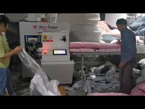 JBJ-7 Sleeping quilt comforter coil packing machine