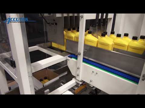 Automatic Case Form, Pack, and Seal Packaging Line - Accutek Packaging Equipment Company, Inc.