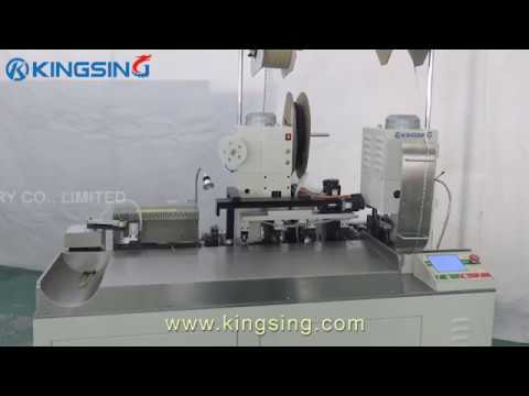 Fully Automatic Terminal Crimping &amp; Heat Shrink Tube Inserting Machine