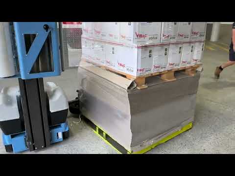 Robot Style Pallet Wrapper - Mobile Stretch Wrapping Machine