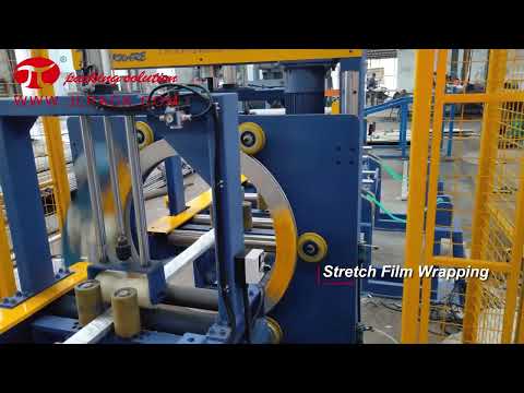 Horizontal wrapping machine