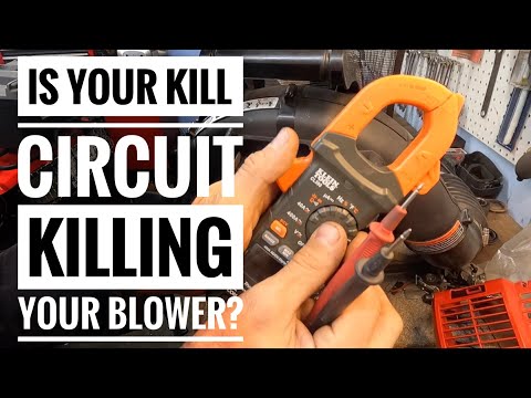 How to diagnose ignition coil on leaf blower