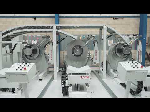 Multi coil cut to length line ekicontrol