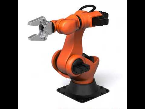 Industrial robot 3D model from CGTrader.com