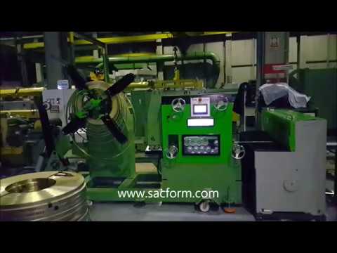 SACFORM Copper Cut to Length Line Coil Processing Line / Линии Поперечной Резки Медь Металл