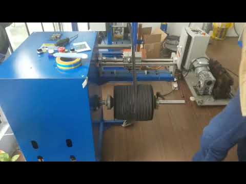 coiling rewinder machine wire winder machineautomatic cable coiling machine