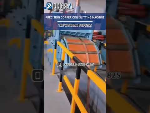 【Application Of Copper Strip Coil】-- KINGREAL Copper Coil Slitting Machine