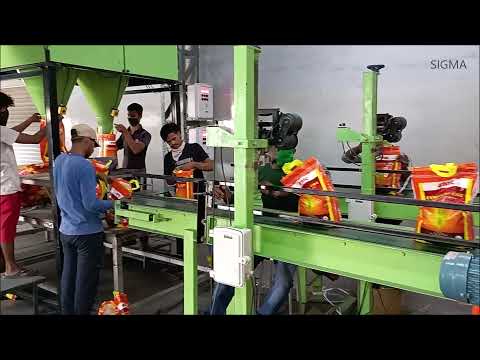 Fertilizer Bag Packing Machine | 5 to 10 Kg | Sigma Automation | Packaging Systems