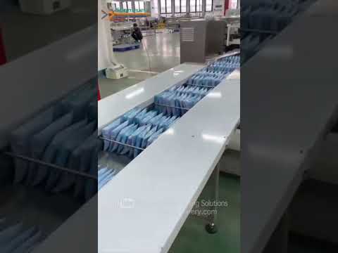 Automatic packing line with collecting device for multipack package - Soontrue Packaging Solutions