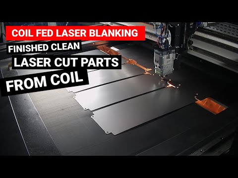 Coil fed laser blanking line for the production of finished clean laser cut parts | Fagor Arrasate