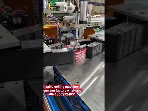 Automatic wire reel packaging machine /coiling machine