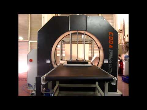 Spinner 1500 &amp; BN 1500 Stretch Wrapping Machine with Air Bubble Film Unit