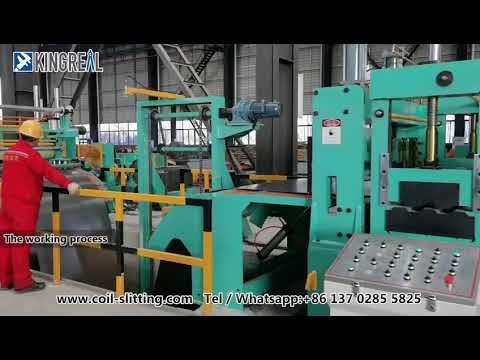 What is the Before-Slitting Devices? KINGREAL Steel Coil Slitting Line Machine, High Qulity Slitter