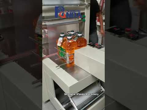 Semi automatic film shrink wrapping machine