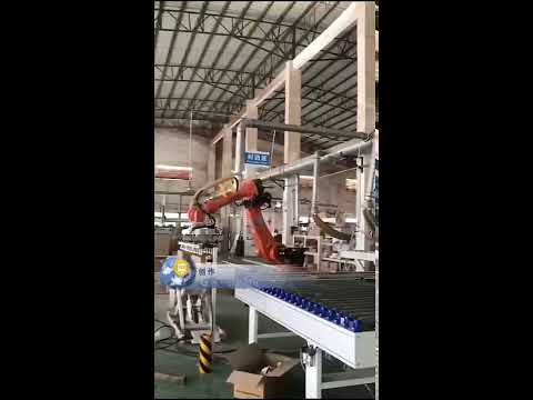 Robot Arm With Rolling Assembly Production Line Galvanized Roller Conveyor Machine Material Handling