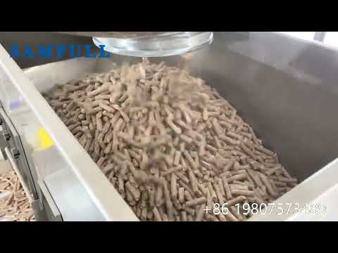 Fully automatic wood pellets bagger, wood pellets auto bagger, wood pellets bagging machine