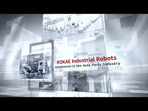 17 Examples of ROKAE Industrial Robots in the Auto Parts Industry #robotics #industrial #automation