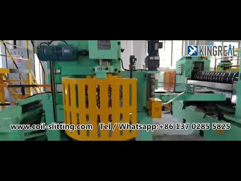 KINGREAL High Quality Coil Slitting Machine With 1600mm