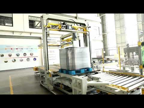 Automatic Pallet Strapping Machine with PET Strip