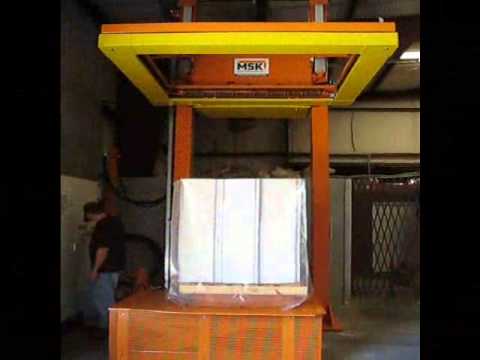 pallet shrink oven - shrink ring for cardboard - MSK Covertech