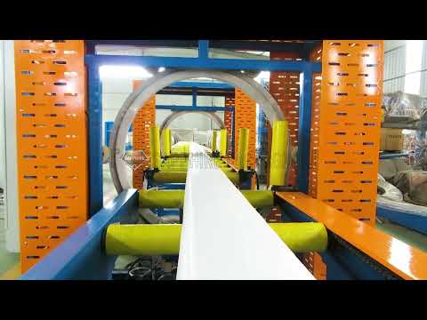 The horizontal orbital wrapping machine and stretch wrapper.#shorts #horizontal #wrap #film