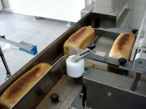 HOBA - HSA-2 Bread Slicer, Flowpacker 75, Automatic slice and packing line for bread