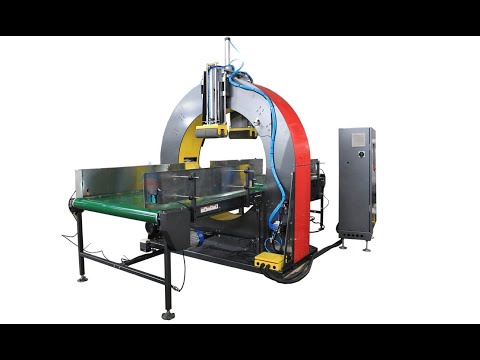 Door window stretch film orbital wrapping machine SCR-120AC/100AC