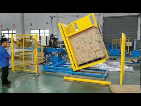 95 degree pallet changer | Pallet replace and exchange machine