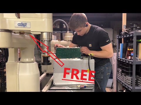 How I Got Industrial Robot Arms For Free