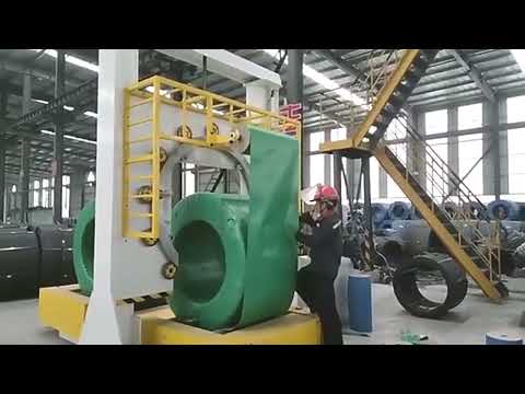 Cable Roll Packing Machine Coil wire packaging equipment