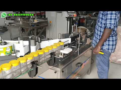 Fully Automatic Labelling machine Round Bottle labelling machine Container labelling machine