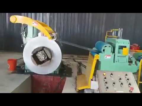 Stainless steel sheet metal coil processing slitter slitting machine line setting SL19020#0.5~2X850