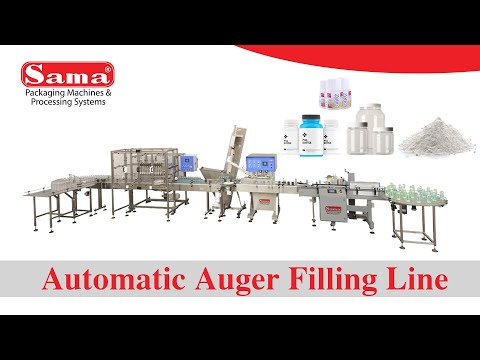 Automatic Powder Filling Line