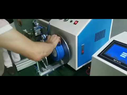 cable Coil winding machine tie wire meter machine