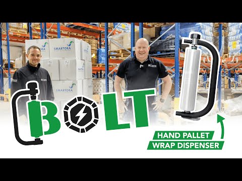 Hand Pallet Wrap Bolt Dispenser from Castle Industrial Supplies