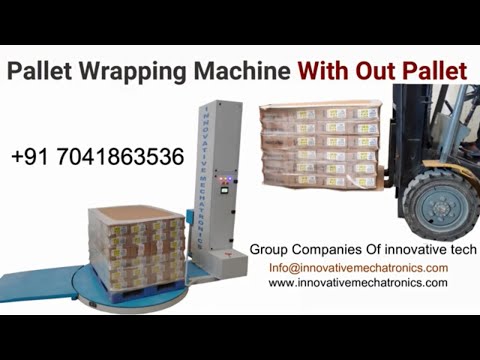 🇮🇳Best pallet stretch wrapping machine | 🔥pallet stretch wrapping machine in india