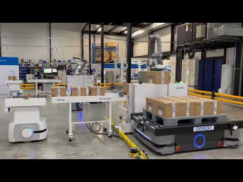 Robotic Event at OMRON Automation Center in Annecy, France